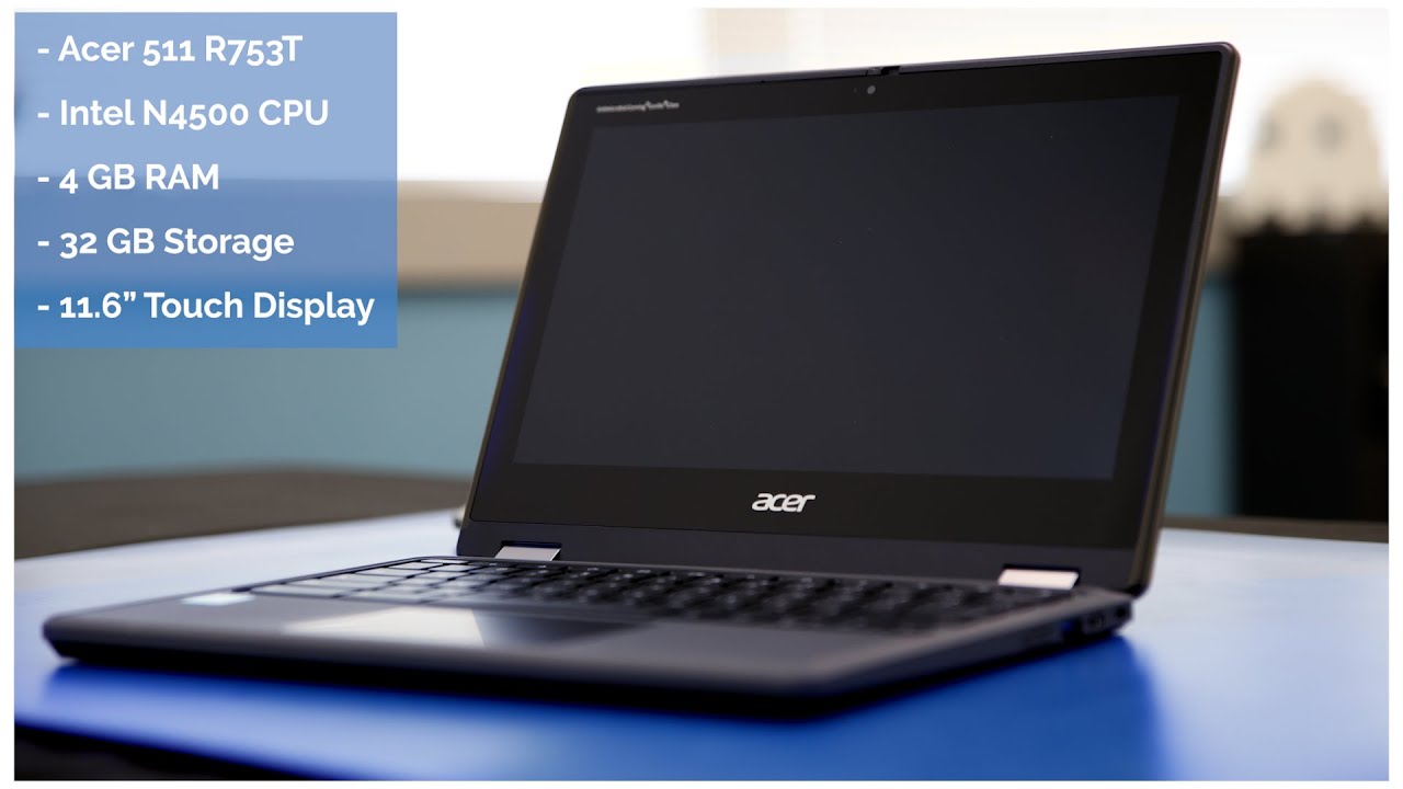 ⭐︎動作確認済⭐︎AcerChromebook Spin511 R753T-A14N Acer Chromebook Spin R753T - Intel/4GB/32GB - Touch - New