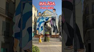 Calle Larios, MALAGA, se prepara para la feria 2025