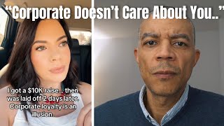 Download lagu “If you work in corporate, they don’t care about you” Woman says there’s no friends in corp America.