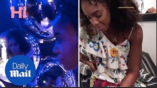 Kelly Rowland shows support for Demi Lovato while at 29Rooms screenshot 5