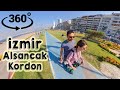 360 Derece İzmir ALSANCAK KORDON Baştan Sona Martı Scooter ile Sanal Tur