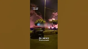 Israeli Strikes Pound Tehran In Tandem With Iran Missile Launch 