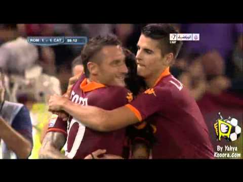 Osvaldo's AMAZING GOAL AS Roma vs Catania !!!