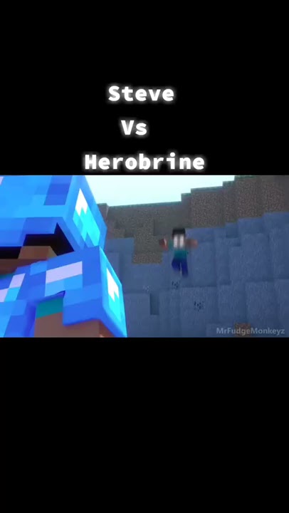 Steve Vs Herobrine (Animation)