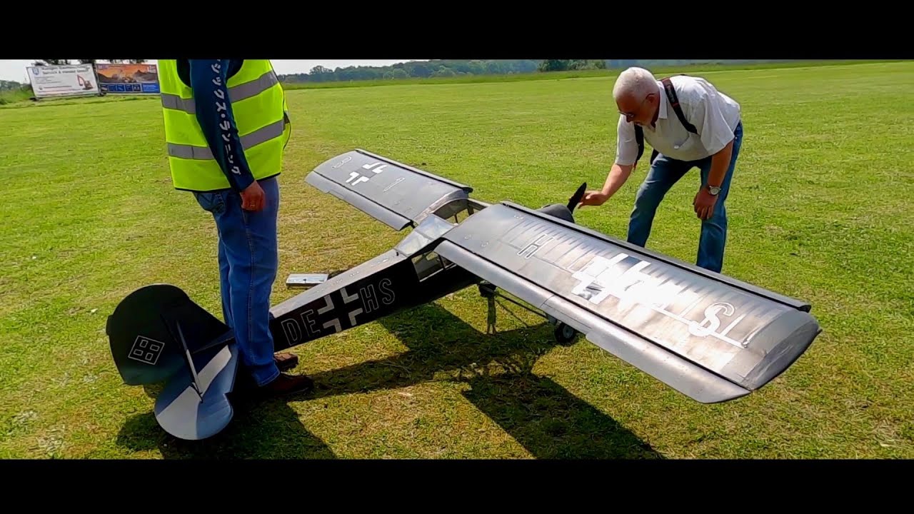 Pfingstflugtag 2024 MFG Eudenbach  - Teil 2  - Fieseler Fi 156 Storch