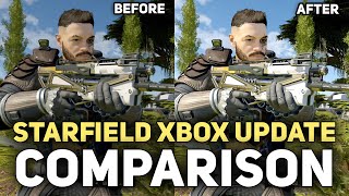 Starfield Gameplay Comparison After Update (Xbox Series X)