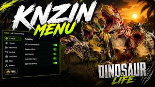 NOVO DINOSAUR LIFE ROBLOX! | Kill Aura, Stamina Infinita, Auto Escape, ESP Vida (2026)