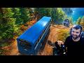 බෑවුමට ගිය බස් එක| Snow Runner multiplayer | #snowrunner #srilankabus