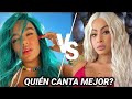 Karol G VS Yailin😲 la NUEVA NOVIA de Anuel ¿Quién CANTA MEJOR?