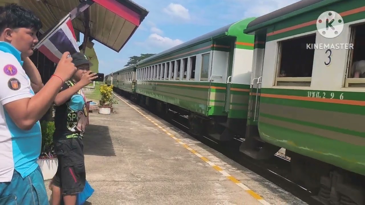 บรรยากาศการเดินทางไปสถานีป่าไผ่และกลับสถานีรถไฟสุไหงโก-ลก