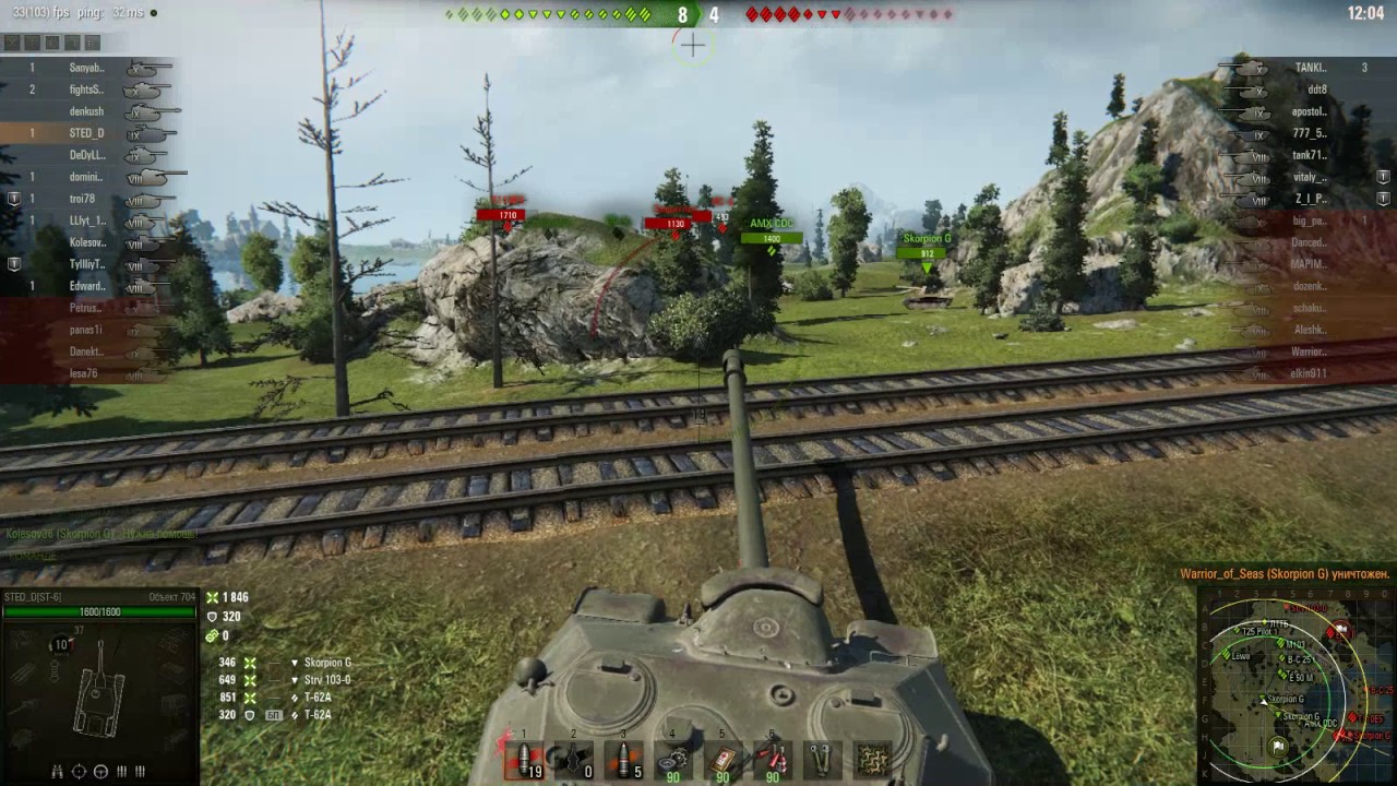 мир танков статистика 704-точка