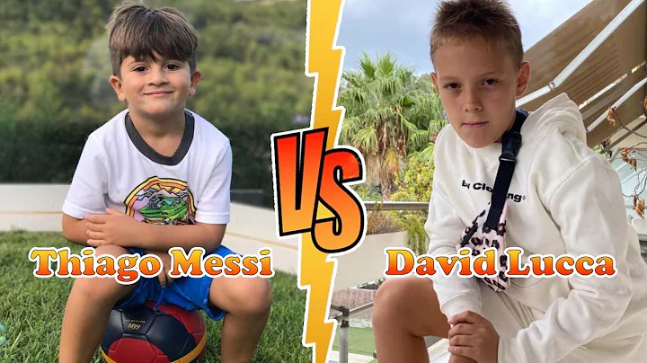 Thiago Messi (Messi's Son) VS David Lucca (Neymar'...