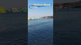 BEACH TIME ~ FALIRAKI BEACH ~ RHODES  #faliraki #rhodes #greece #rhodos
