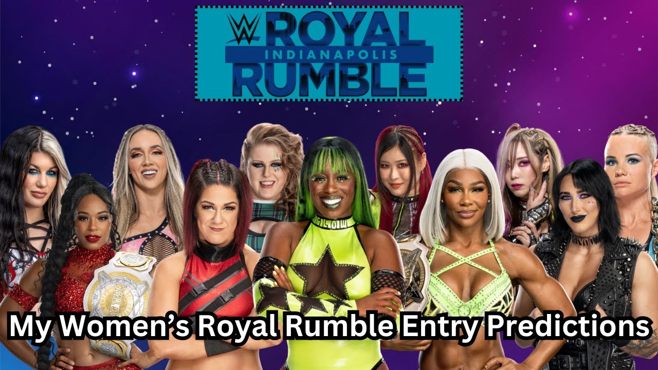 My Women's Royal Rumble Entry Prediction!!