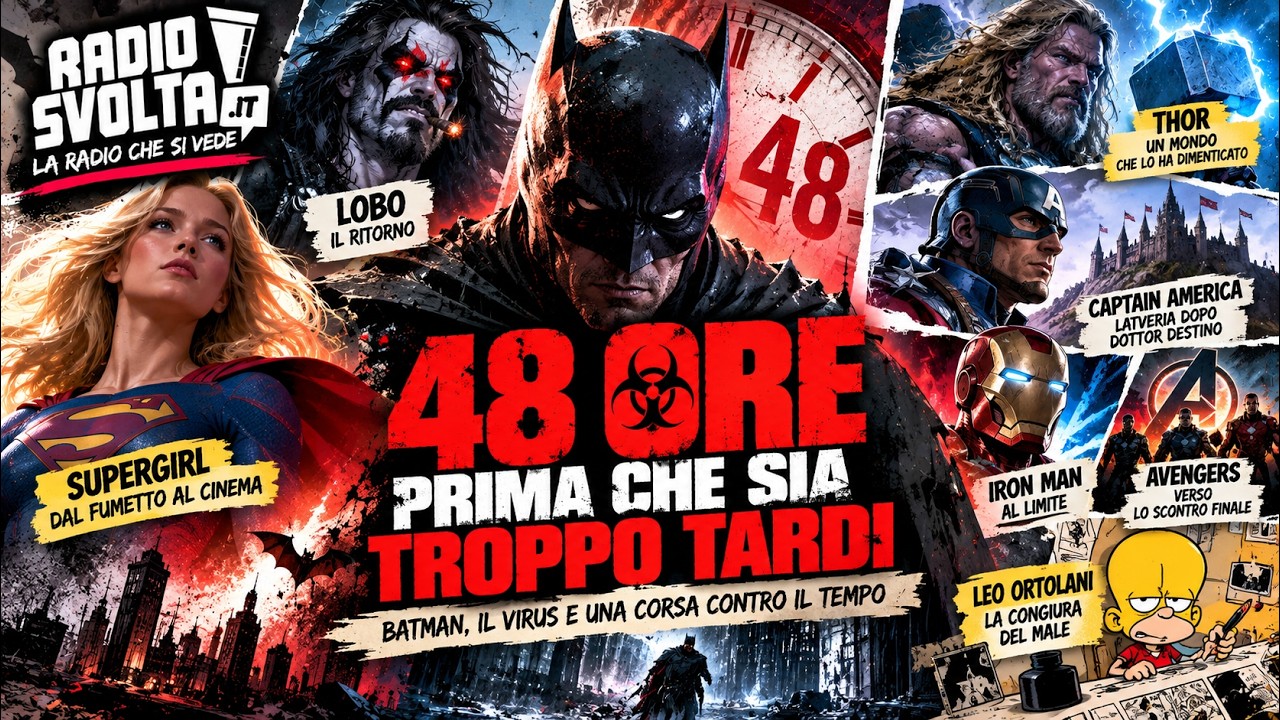 🎙️ Supergirl, Marvel e Batman: tra cinema e grandi fumetti
