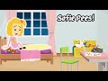 Needs to pee Cartoon | Cheeky Sofie wets the bed | Peed on the bed