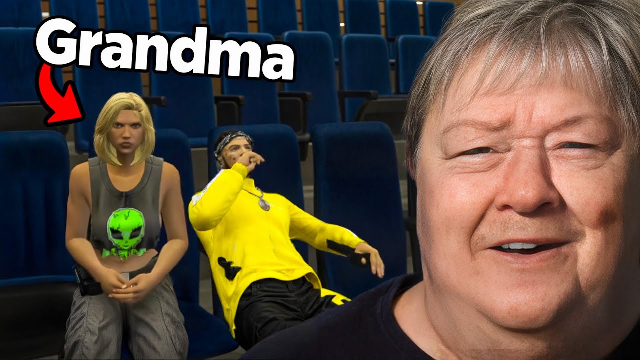 Самая крутая бабуля в GTA RP