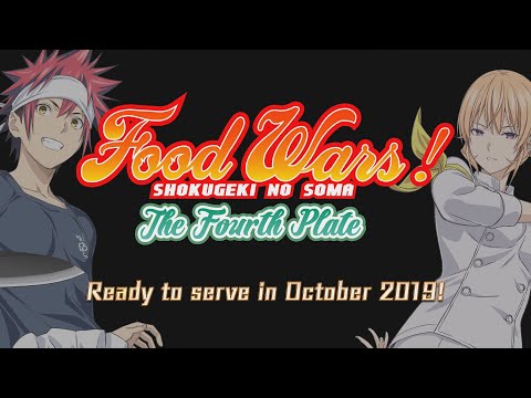Food Wars! Shokugeki no Soma The Fourth Plate Teaser PV