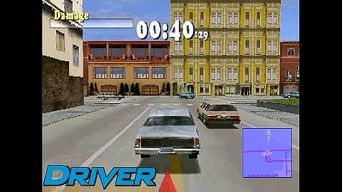 Driver (Japanese Demo/Trial Disc) - PS1 Gameplay