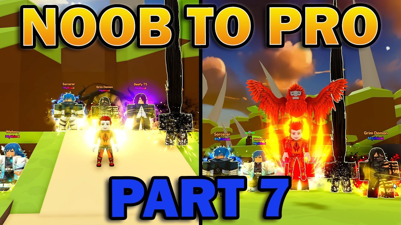 Noob to Pro Part 7 in Anime Warriors Simulator 2 - YouTube