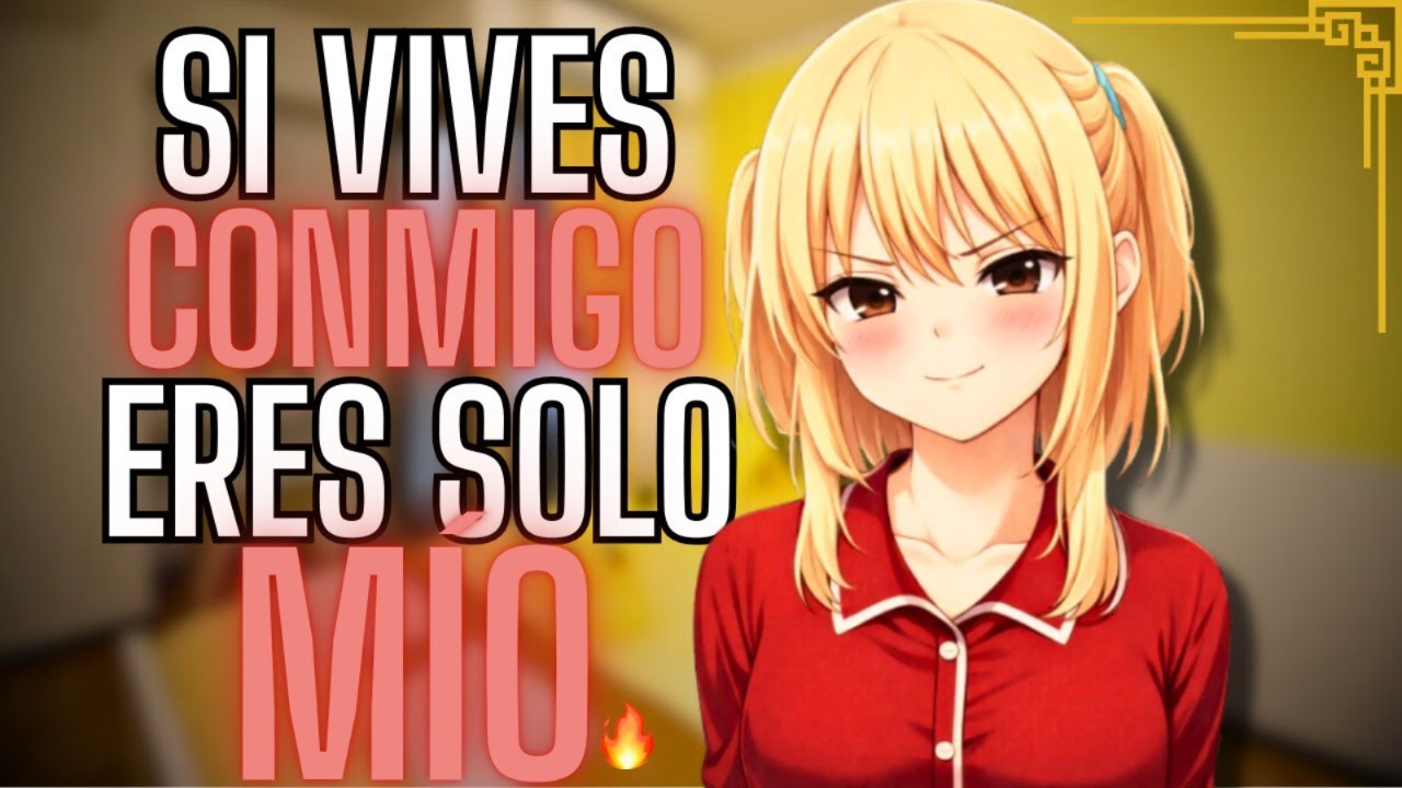 [ASMR-ролевая игра] Ваш сосед по комнате становится собственническим по отношению к вам 😈