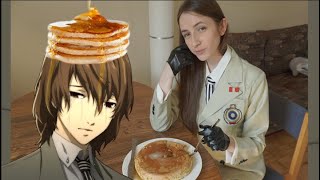 Akechi Cooks Pancakes