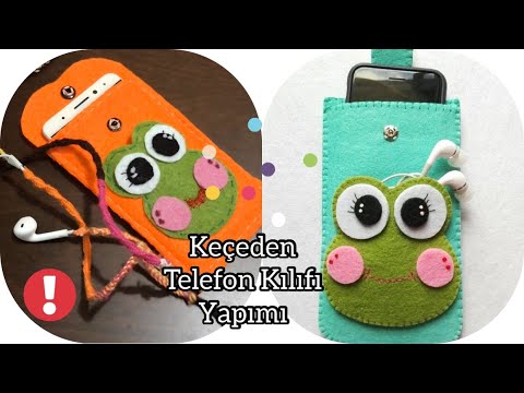 Video: Keçe Telefon Kılıfı Nasıl Yapılır