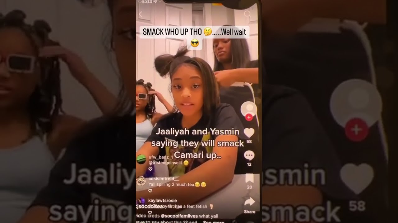 Jaaliyah Said She Would Smack Camari Viral Tiktok Shorts