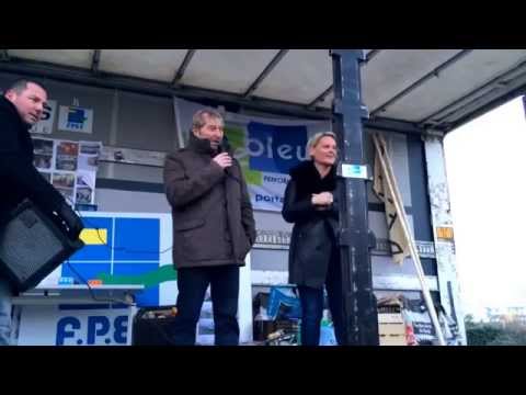 Marc Ettienne et Cécile Sanz ovationnés par les salariés de FPEE