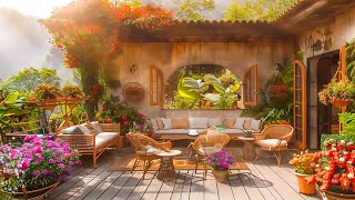 Jazz Cafe Music ☕ Jazz Piano in the Sunny Garden | For Relaxation and Forcus Work,