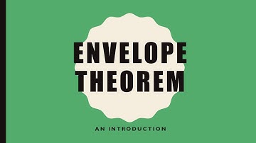 Envelope Theorem: An Introduction
