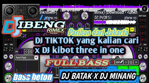 DJ PARIBAN DARI JAKARTA x DJ KO DEN TAU DARI DULU JUNGLE DUTCH TERBARU 2023 MP3.