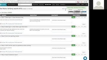 Step Parameters, Call to test, Permutations and Keyboard shortcut - PractiTest demo Session