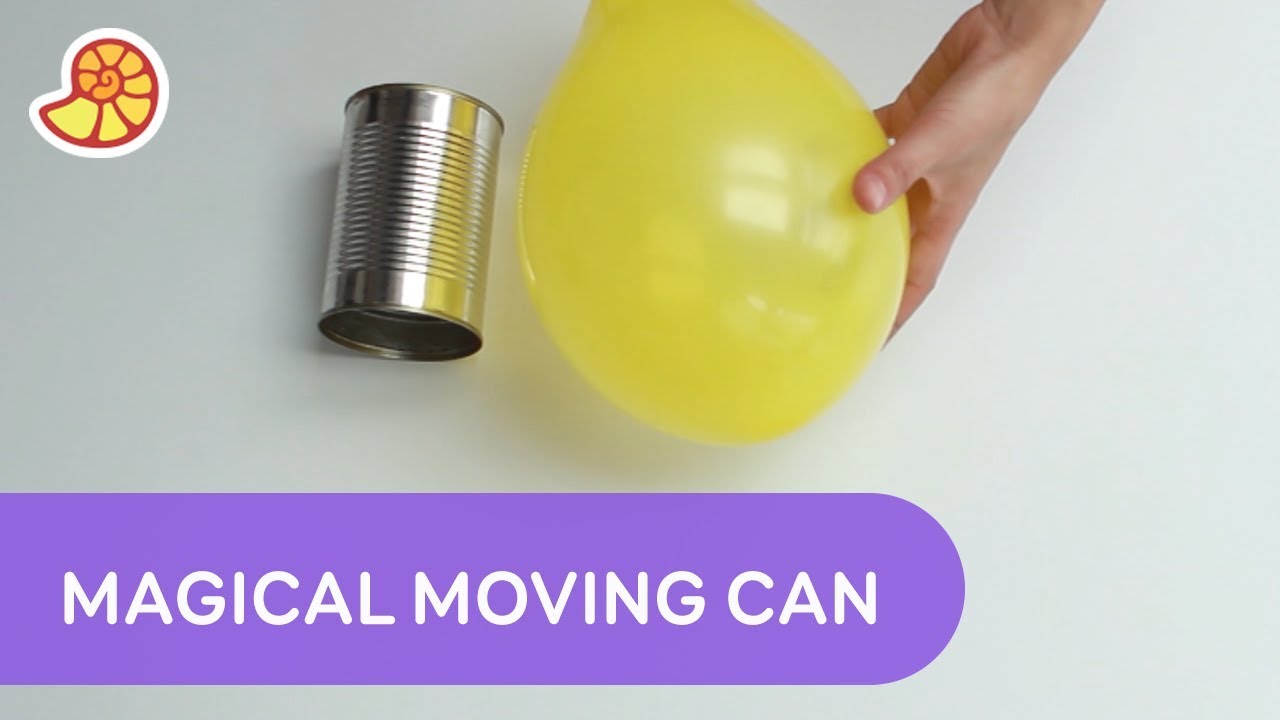 Make a Can Move With Static Electricity Can You? Smart Science