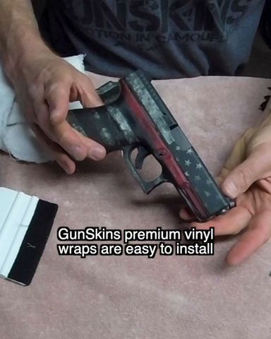 GunSkins Rifle Skin DIY Vinyl Wrap Kit in Traditional Hunting or Tactical  Camouflage Patterns 