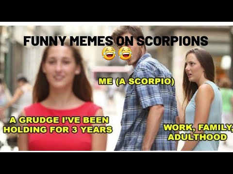 Funny memes on Scorpions 😂😂 Part 1| Scorpio Memes| #Scorpio #Zodiac  #Astrology #Sunsign #Astroloa - YouTube