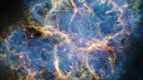 Pan of the Crab Nebula (MIRI and NIRCam image)