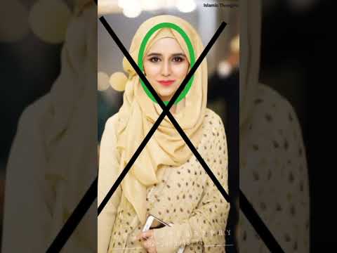 Wrong niqab vs Right niqab #islamic #ramadan2024 #namazqaimkro #shorts #viral