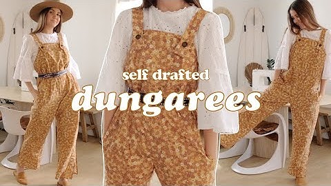 DIY // Slip Pinafore Dungarees