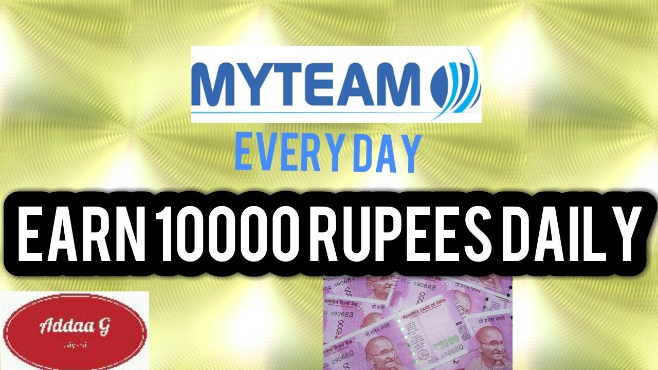 How to earn online How to register on my team 11 Addaa G YouTube