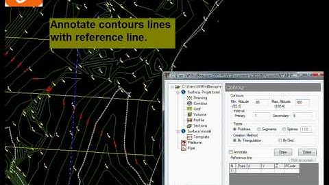 DTM - Contour - Land Surveying Software