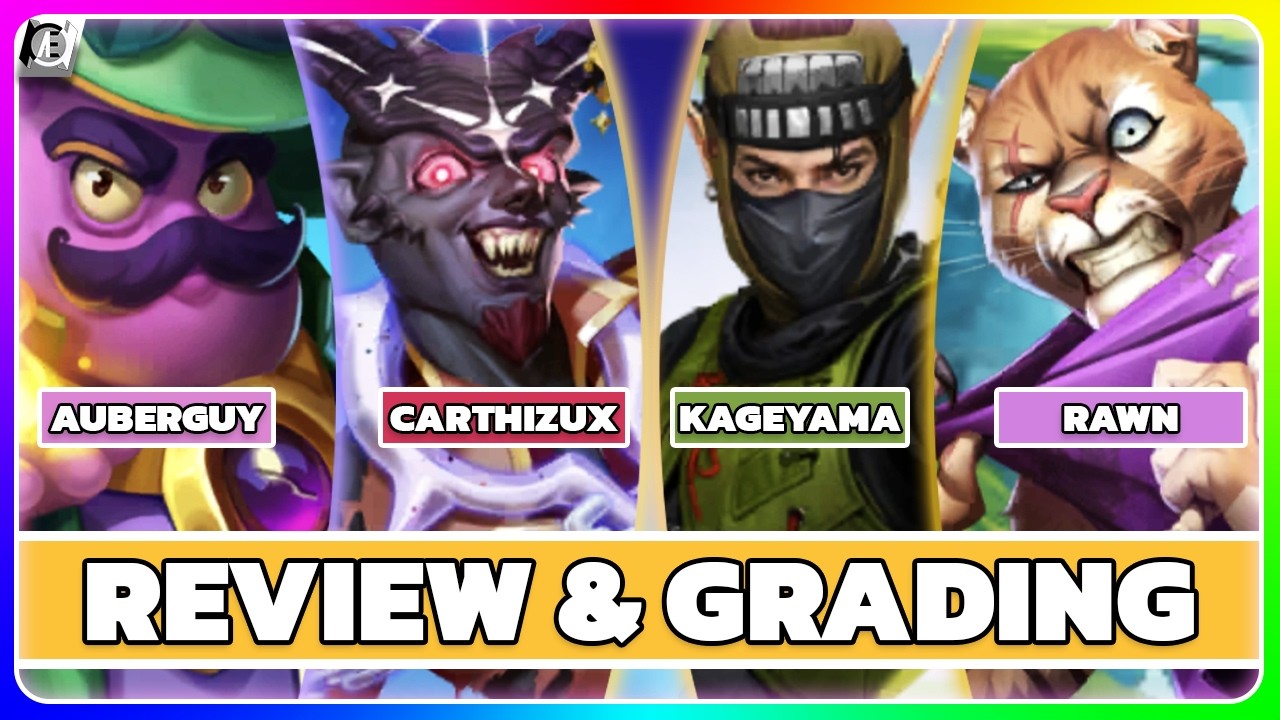 Review & Grading: Auberguy, Carthizux, Kageyama Nagato and Rawn ...
