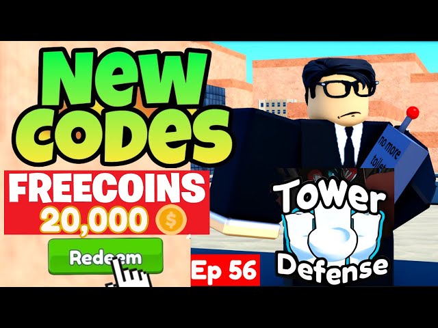 NEW* ALL WORKING CODES FOR TOILET TOWER DEFENSE AUGUST 2023! ROBLOX TOILET  TOWER DEFENSE CODES 