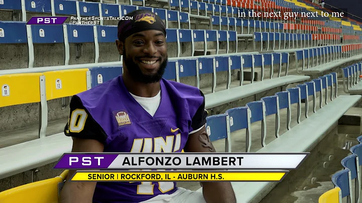 Alfonzo Lambert, UNI Football, Senior Linebacker 2...