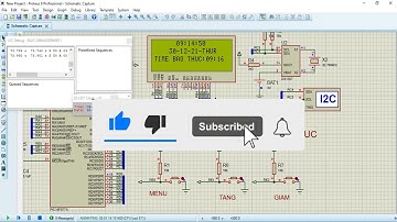 47 | RTC - DS1307 - ĐỒNG HỒ SỐ - HẸN GIỜ BÁO THỨC PIC16F877A #PIC16F877A #DS1307