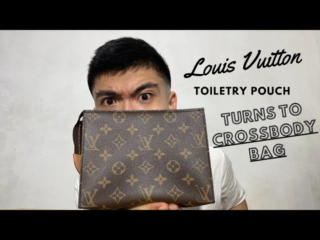 How to make Louis Vuitton Toiletry 19 a Crossbody