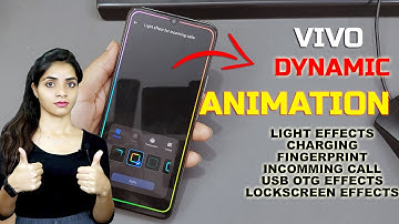 how to change fingerprint animation in vivo v20, Vivo lock screen animation, Incoming Call Animation