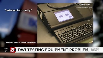 BCA: Onderdeel van DWI-testmachine “verkeerd geïnstalleerd” door sommige lokale wetshandhavers