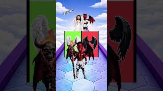 Can Ronaldo save Georgina from Devil Messi? 😈🤔 #shorts