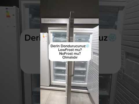 “Derin Dondurucuda NoFrost mı, LowFrost mu? Bosch Derin Dondurucu Alırken Hangisini Seçmelisiniz?”